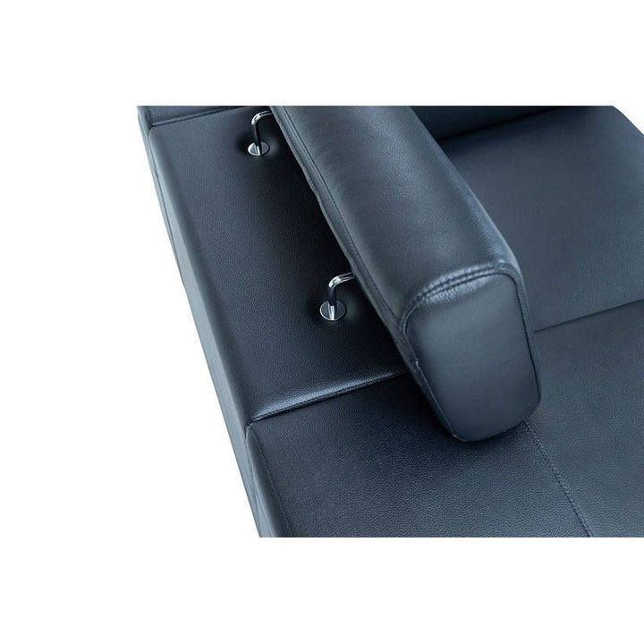MI-8020 Soho Black Sofa & Loveseat