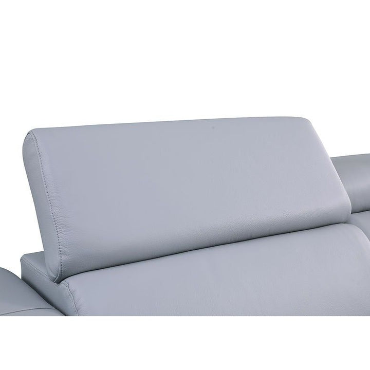 MI-631 Picasso 7pcs Light Blue Reclining Sectional