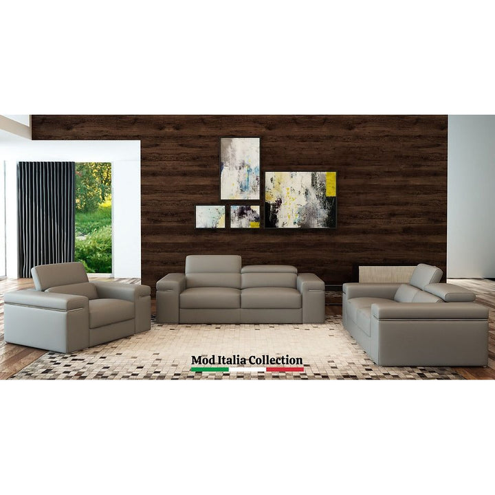 MI-8020 Soho Grey Sofa & Loveseat