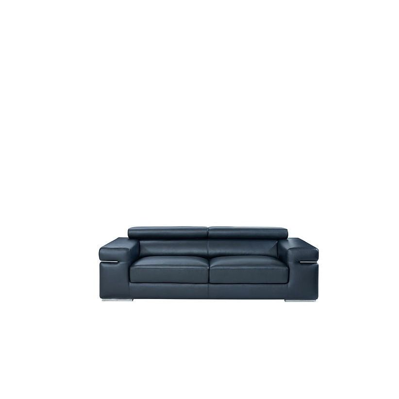 MI-8020 Soho Black Sofa & Loveseat