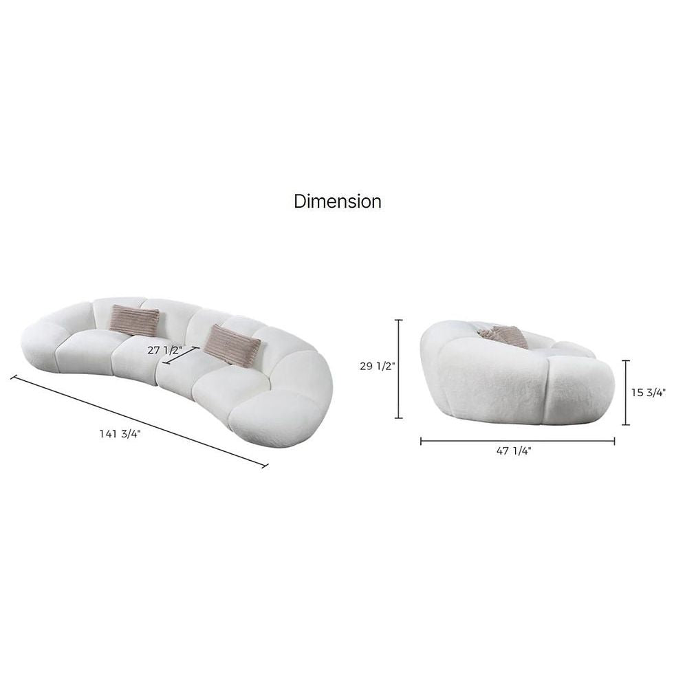MI-24209 Big Cloud Sectional Sofa