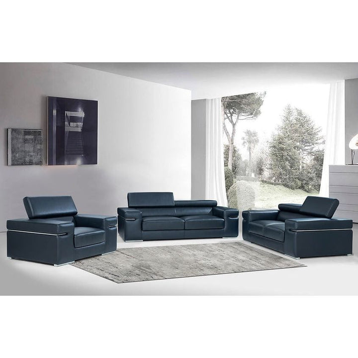 MI-8020 Soho Black Sofa & Loveseat