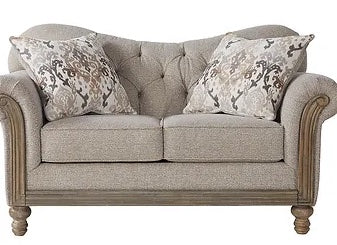 S8725 Sandstone Oyster Sofa & Loveseat