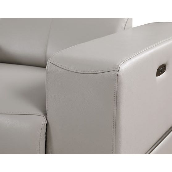 MI-1122 Franco 7pcs Light Grey Reclining Sectional