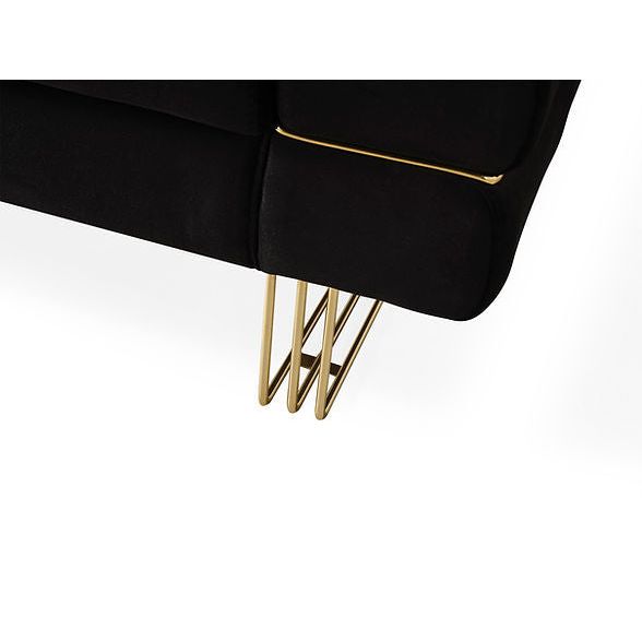 Luma Black Sofa & Loveseat