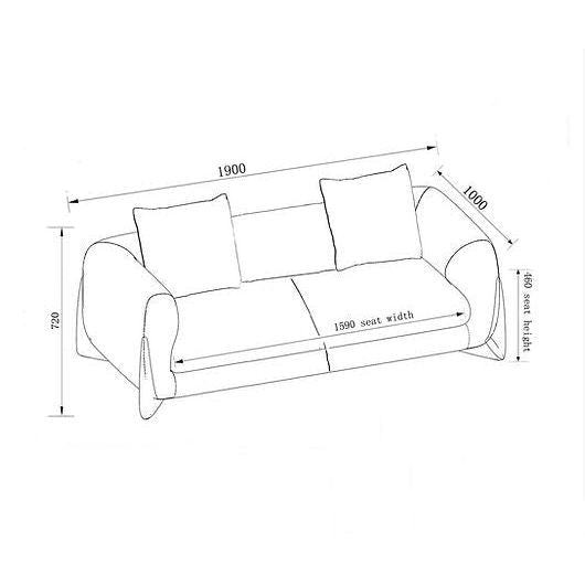 S4045 Stylus Sofa & Loveseat