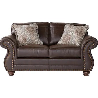 S17400 Ridgeline Brownie Sofa & Loveseat