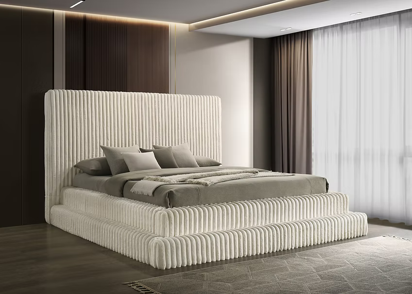 B9020 Micah Corduroy Bed Frame