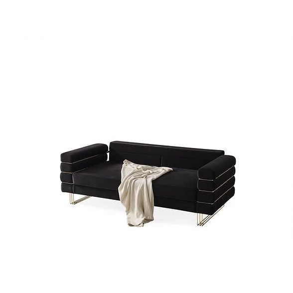 Luma Black Sofa & Loveseat